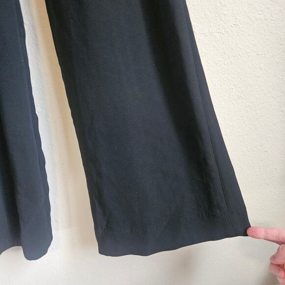 JONATHAN SIMKHAI Ruched Strapless Jumpsuit Size 4 Black‎ Minimalist Formal - Picture 12 of 16